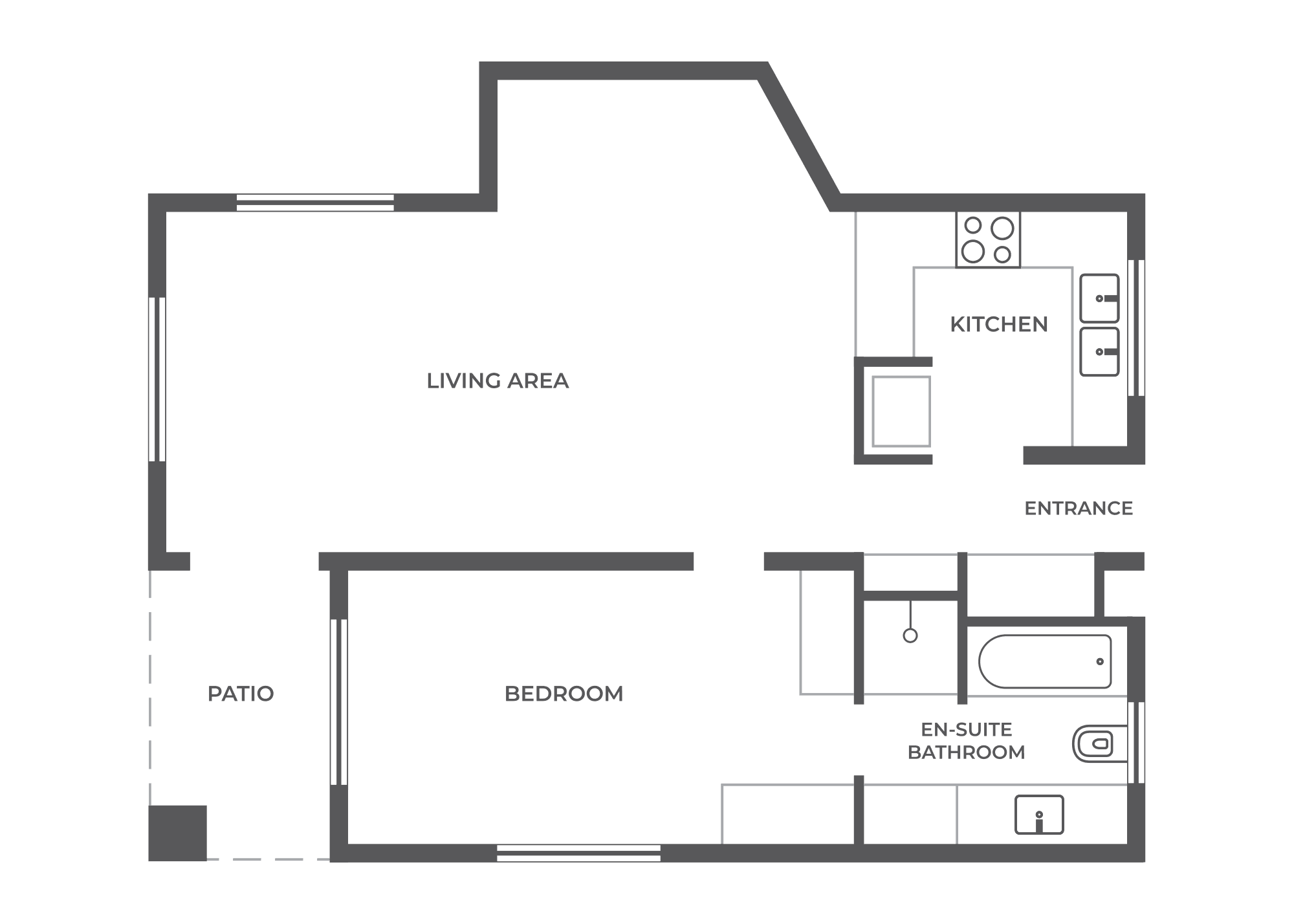 1-Bedroom-Floor-Plan