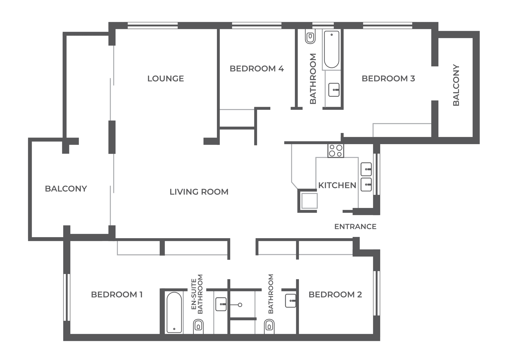 4-Bedroom-Floor-Plan