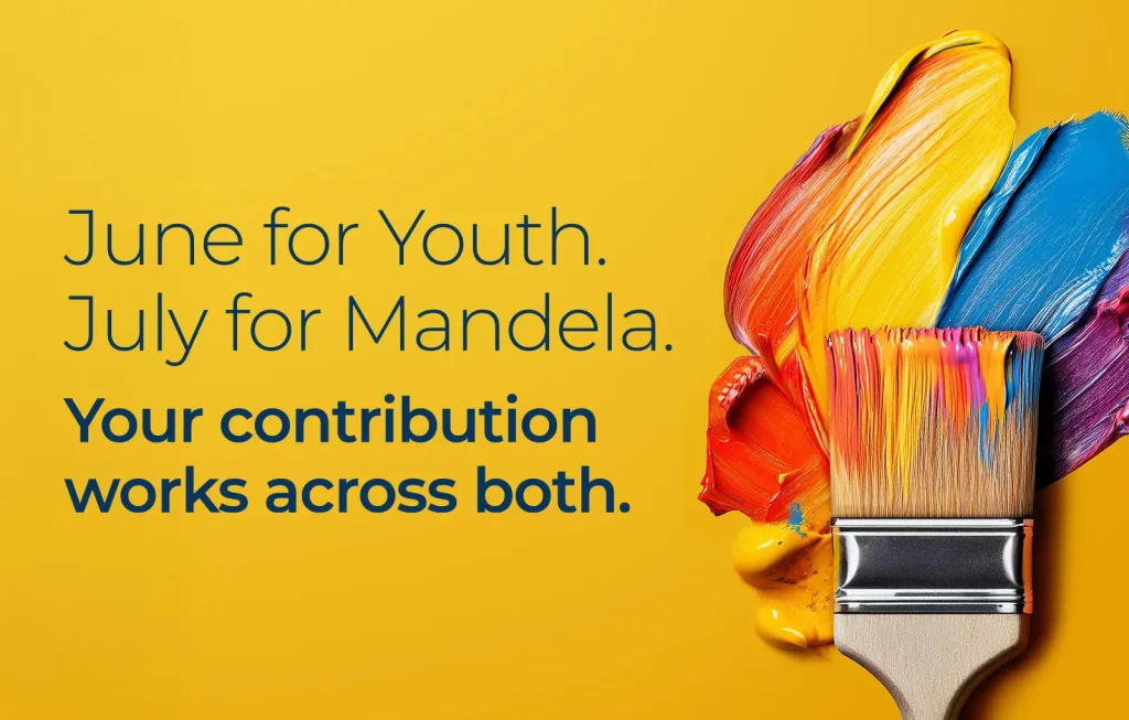 June for Youth. July for Mandela.